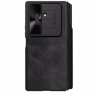 Nillkin Qin Pro Suojakuori Samsung Galaxy Z Fold 7:lle S Pen -tilalla - Musta