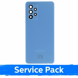 Takakansi yhteensopiva Samsung A525 A52 (A526 A52 5G) / Awesome Blue / (Service Pack)