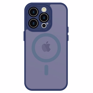 Tel Protect Magmat Suojakuori iPhone 15 Pro Max:lle laivastonsininen