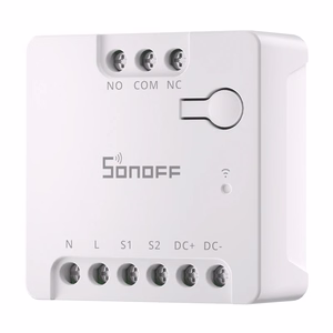 SONOFF MINI-D älykäs Wi-Fi Matter -kytkin (AC/DC 12-48V, potentiaalivapaa kosketin)