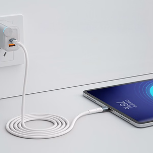 3mk Hyper Cable N-SERIES USB-C / USB-C 1m 20V/5A 100W - valkoinen