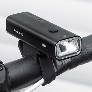 Rockbros 24710012001 polkupyörän etuvalo 800 lm + USB-C - USB-A kaapeli - musta