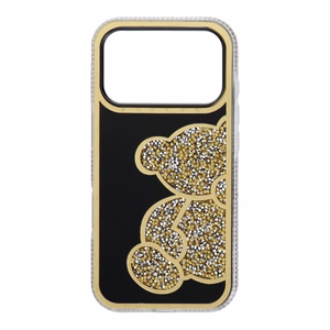Suojakuori iPhone 17 PRO:lle Teddy Bear kultainen