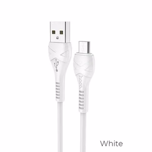 Kaapeli USB A - Micro USB Hoco 1 m X37 valkoinen