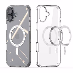 Dux Ducis Clin Mag Suojakuori MagSafella iPhone 16 Pro:lle - läpinäkyvä