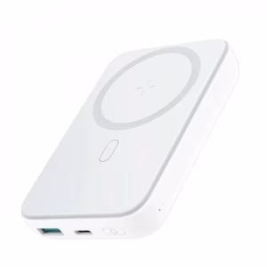 Joyroom JR-W020 20W MagSafe 10000 mAh magneettinen varavirtalähde, valkoinen