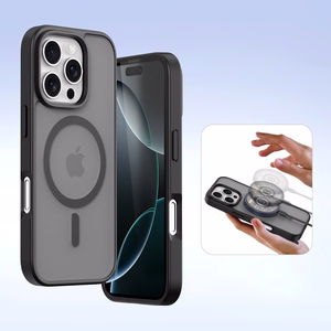 Dux Ducis Lawa Nahkainen Suojakuori iPhone 16 Pro:lle - musta