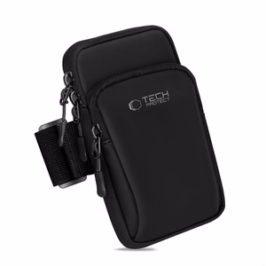 Tech-Protect M7 Universal Sport Armband Suojakuori - Musta