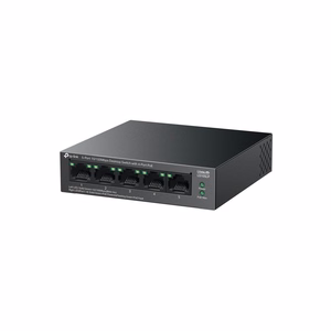 TP-Link LiteWave LS105P hallitsematon Fast Ethernet (10/100) Power over Ethernet (PoE) musta