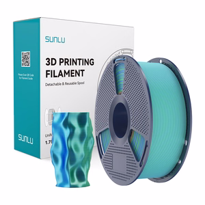 Sunlu PLA+ Silk kaksivärinen filamentti (sininen-vihreä)