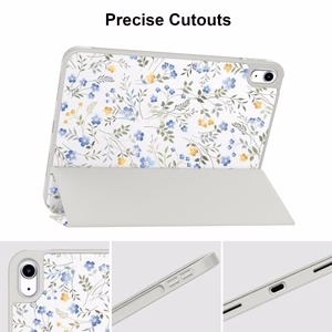 Tech-Protect SC Pen Case for iPad 10.9" 2022 (10th gen.) / 11" 2025 (11th gen.) - Daisies with Leaves