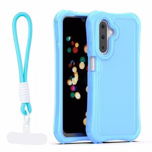 Safepop suojakuori hihnalla Samsung Galaxy A17 4G / A17 5G / A26 5G sininen