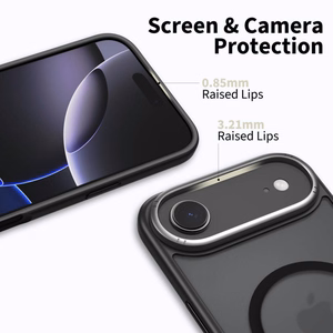 Tech-Protect MagEdge MagSafe Suojakuori iPhone 17 Air:lle - mattamusta