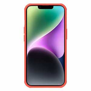 Nillkin Super Frosted Shield Pro kotelo iPhone 14 Plus, takakuori, punainen