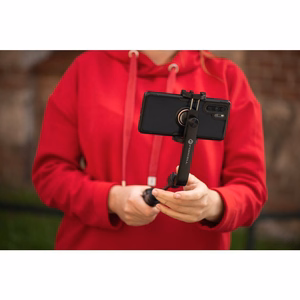 Forcell F-GRIP S70M selfiekepit langattomalla kaukosäätimellä + jalusta musta