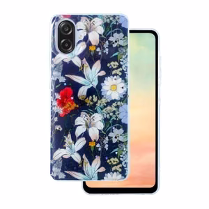 Glow Glam -suojakuori Samsung Galaxy A07 4G sininen