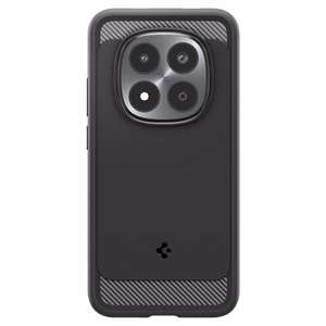 Spigen Rugged Armor suojakuori laitteelle Xiaomi Redmi Note 15 Pro 5G, musta