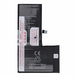 JCID Akku iPhone X:lle 3100 mAh (suuri kapasiteetti)