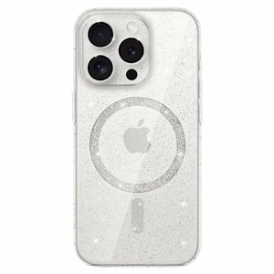 Kiiltävä magneettikuori iPhone 14 läpinäkyvä