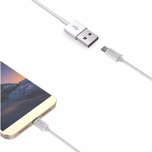 Devia Smart EC082 -kaapeli USB - USB-C 1,0 m 2,1A valkoinen
