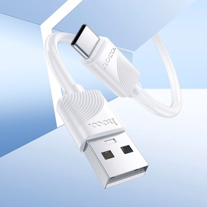 Kaapeli USB-A - USB-C Hoco 3A 1 m X114 valkoinen