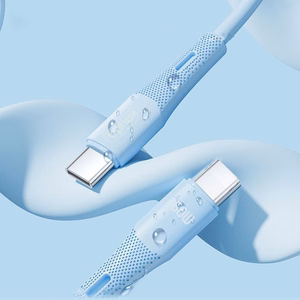 T-PHOX KAAPELI GENTLE USB-C/USB-C 60W 1M VALKOINEN