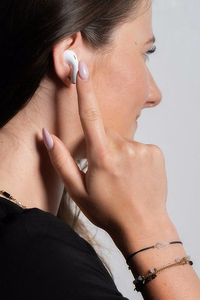 FORCELL F-AUDIO Master Pro langattomat kuulokkeet bluetooth TWS valkoinen