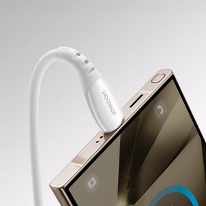 Joyroom S-A59 Vibrant Series 3A USB-A - USB-C Kaapeli 1,2m - valkoinen