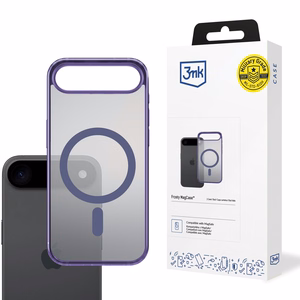 3mk Frosty MagCase suojakuori iPhone 17 Air:lle - violetti