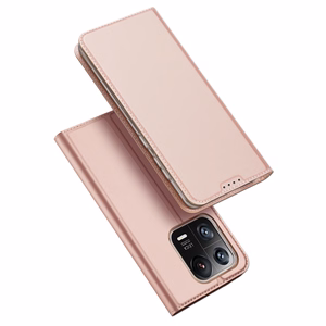 Dux Ducis Skin Pro Suojakuori Xiaomi 13 Pro läppäkotelo korttiLompakko jalusta vaaleanpunainen