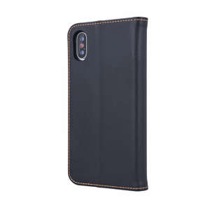 Genuine Leather Smart Pro iPhone 17 Air 6,6:lle musta
