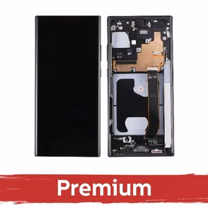 LCD-näyttö Samsung N985 (N986) Note 20 Ultra kehyksellä / Mystic Bronze / OEM