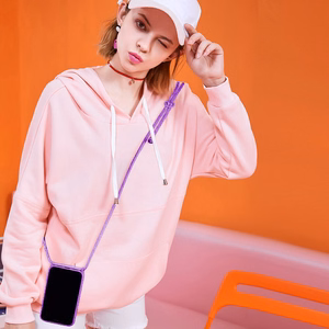 Strap Silikoni Suojakuori iPhone 11 Pro:lle - vaaleansininen