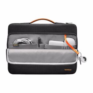 TOMTOC Defender-A14 kannettavan tietokoneen laukku 16" (musta)