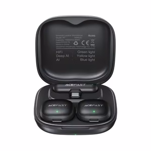 Wireless microphone set Acefast R1 black