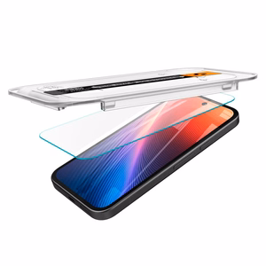 Spigen Glas.tR "EZ Fit" Tempered Glass 2-Pack for Google Pixel 9a Clear