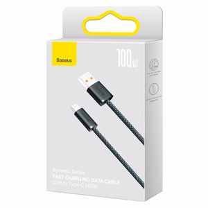 USB-kaapeli Baseus Dynamic 100W USB-A - Type-C 1,0m CALD000616