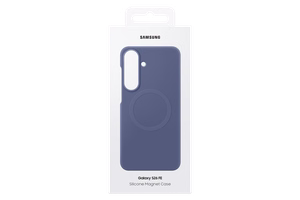 Sinivioletti silikoninen magneettinen Samsung-suojakuori Galaxy S26 FE:lle