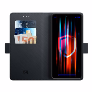 3mk Wallet Case for Xiaomi Redmi 15 4G / 15 5G - black