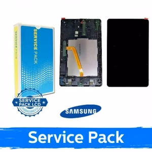 LCD Näyttö yhteensopiva Samsung T590 / T595 Tab A 10.5'' musta kehyksellä (Huoltopakkaus)