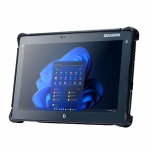 Durabook R11 – kestävä 11,6 tuuman auringonvalossa luettava 1000 nitin tabletti, 1920 × 1080, Intel Core i5-1235U, 16 GB RAM, 256 GB, 4G LTE, GPS, RF-läpivienti, Wi-Fi, 2/11 MP kamerat, Bluetooth 5.3, Windows 11 Pro, musta