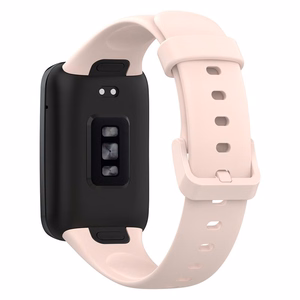 SILIKONIHIHNA MI BAND 7 PRO/ M7 PRO (13). vaalea pinkki
