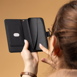 TFO Smart Triangle kirjamallinen suojakotelo Xiaomi Redmi A7 Pro -puhelimelle – musta