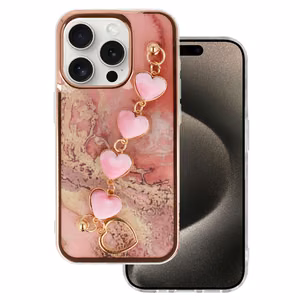 Trend Suojakuori iPhone 15 Pro:lle - malli 6 vaaleanpunainen