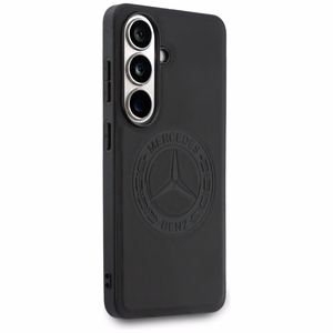 Mercedes Vintage Logo MagSafe Suojakuori Samsung Galaxy S26:lle musta