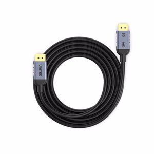 UNITEK C1628GY01-1M DisplayPort-kaapeli musta, harmaa