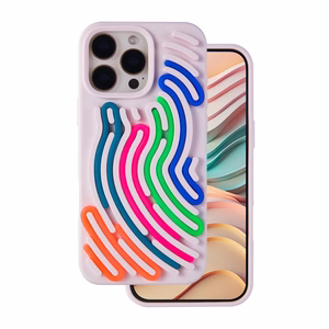 DIY Snake suojakuori iPhone 16 Pro 6,3" vaaleanpunainen