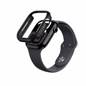 AmazingThing Minimal Suojakuori Apple Watch 46mm:lle - musta