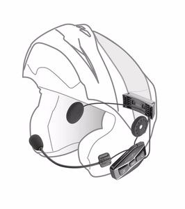 Interphone U-COM 16 Motorbike intercom 1600 m Black