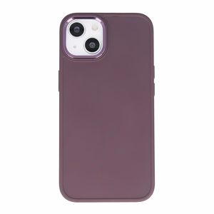 Satin case for Xiaomi Redmi Note 13 5G burgundy